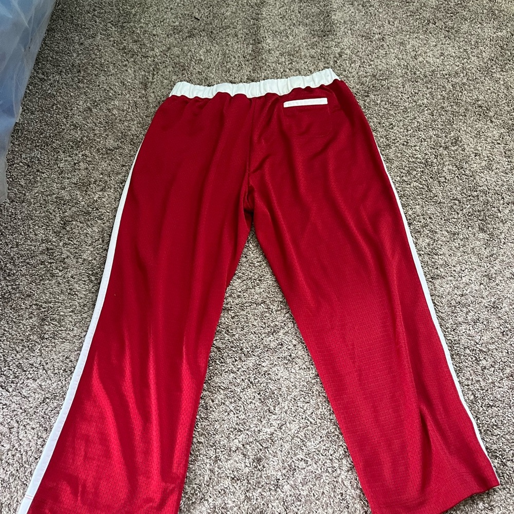 Red Jogger Pants